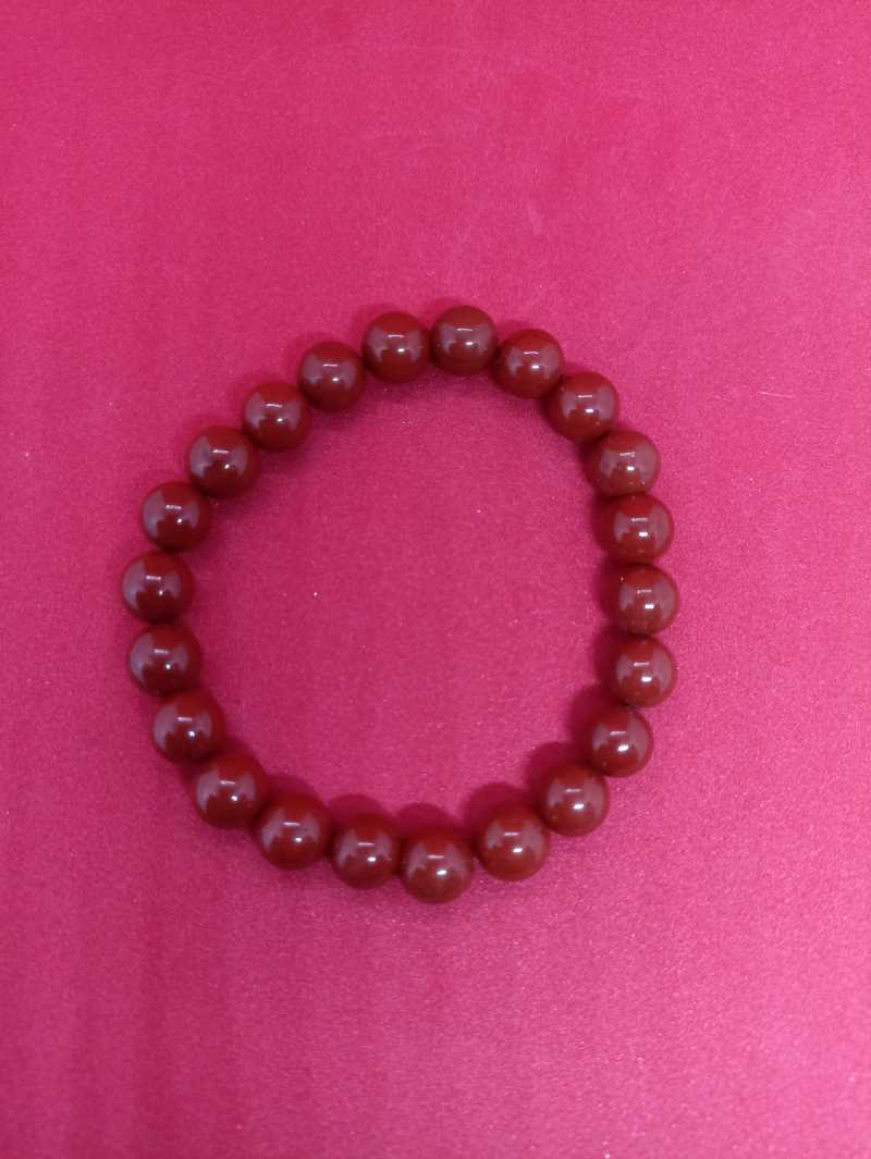 Bracelet de Jaspe rouge 8mm