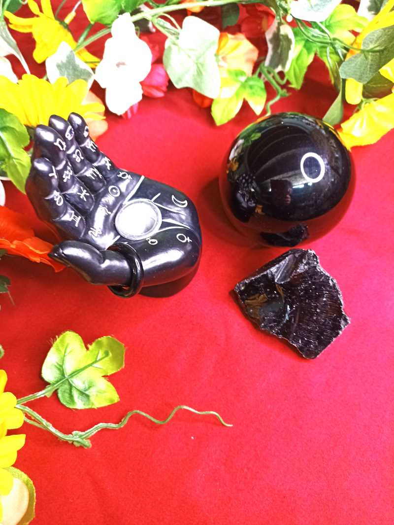 Bague en Obsidienne