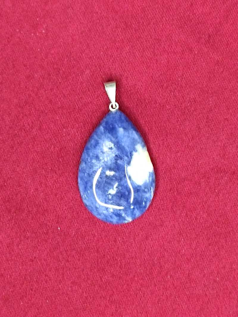 Pendentif Sodalite