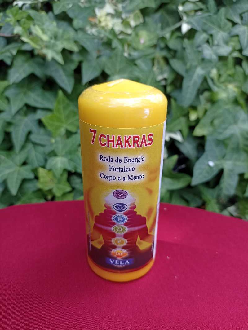 Bougie 7 Chakras