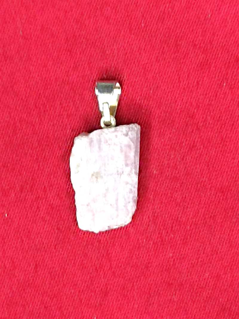 Pendentif Tourmaline Rose Brute
