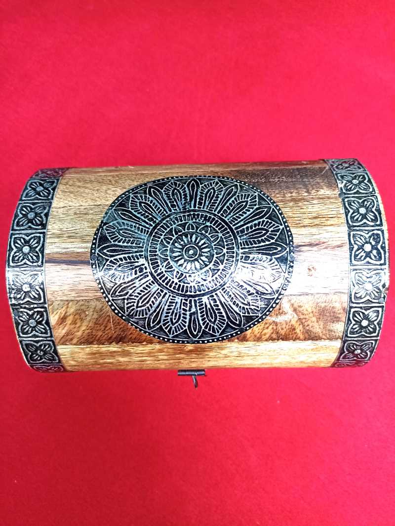 Coffret en bois Mandala