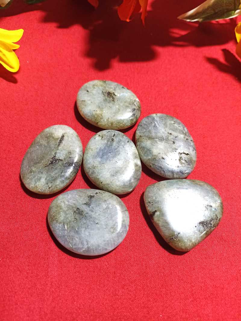 Labradorite roulée plate