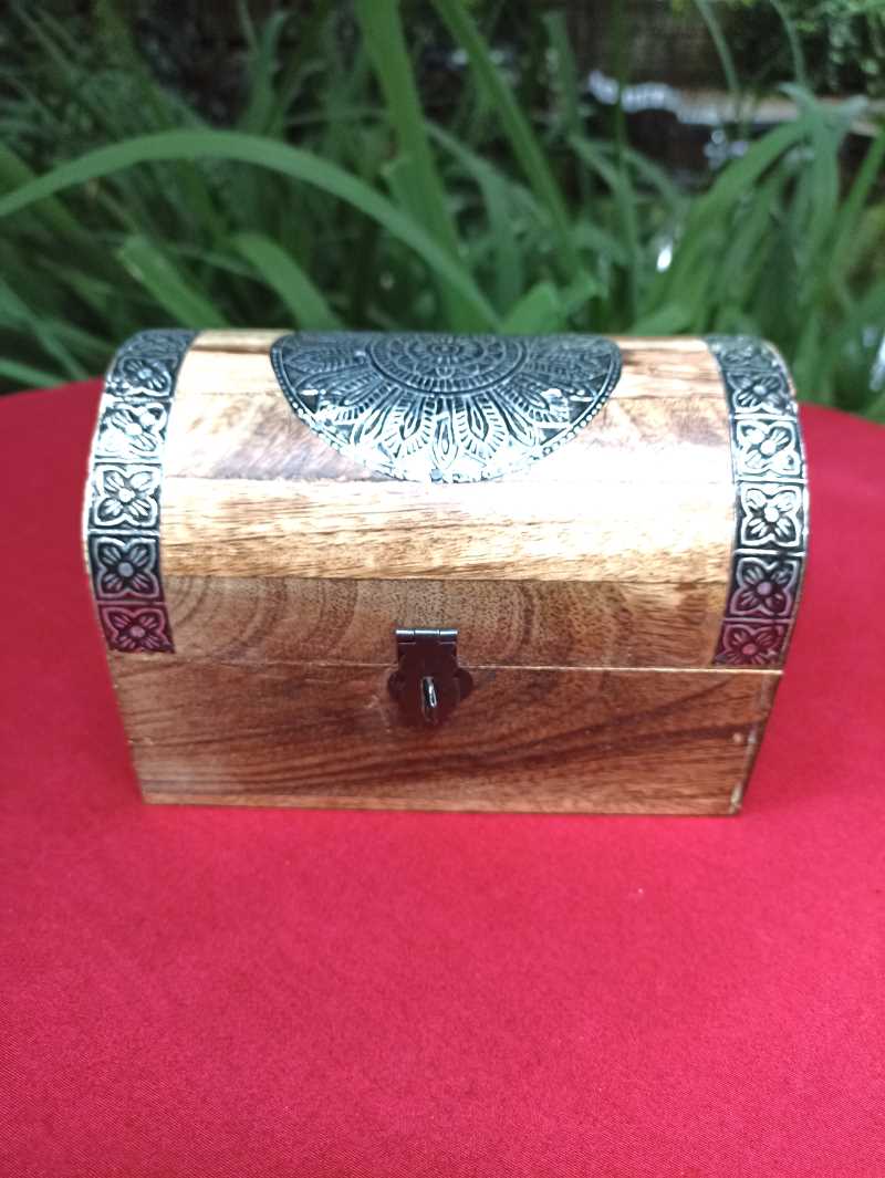 Coffret en bois Mandala