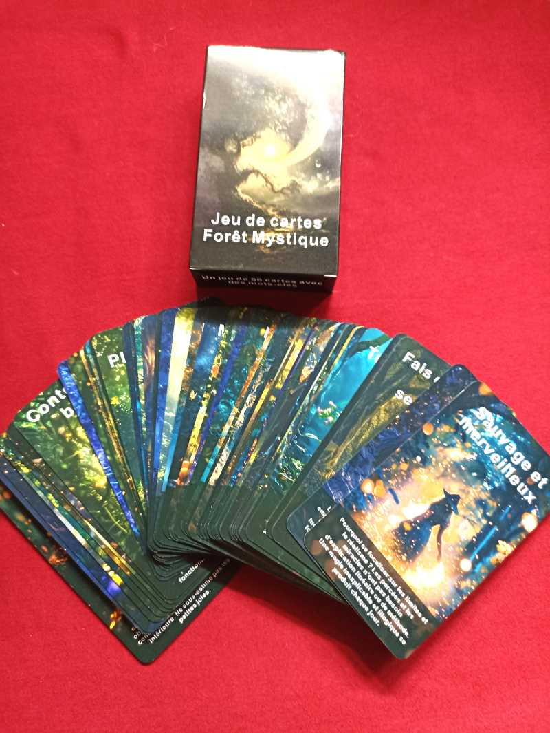Jeu de cartes Foret Mystique
