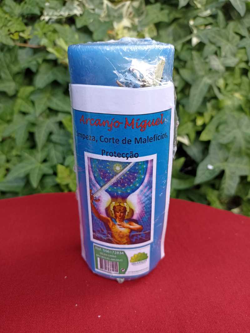 Bougie pour l Archange Saint Michel