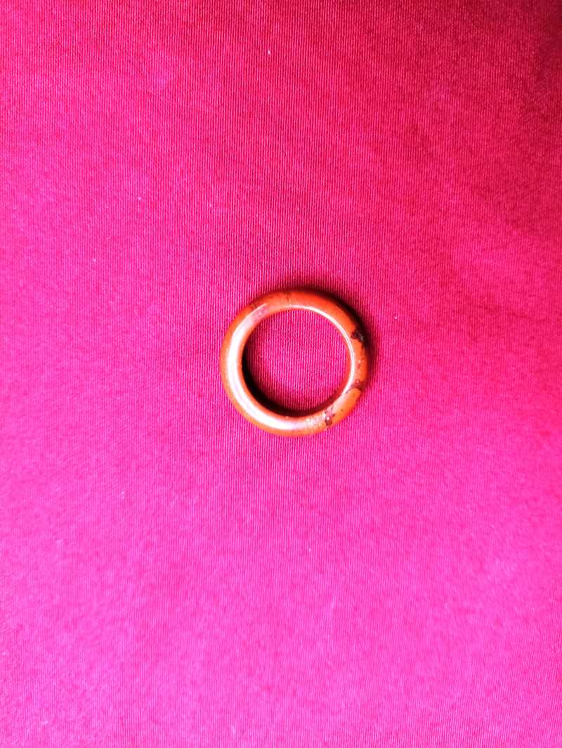 Bague en Jaspe Rouge