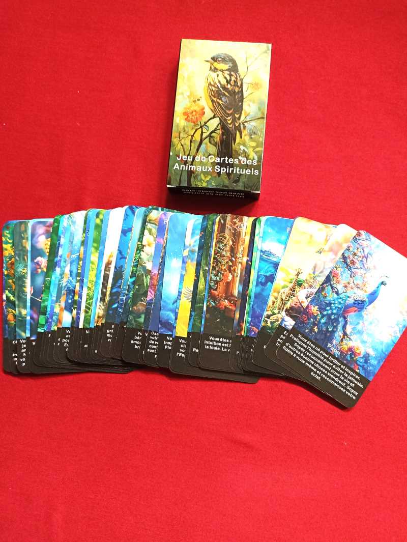 Jeu de cartes des Animaux Spirituels