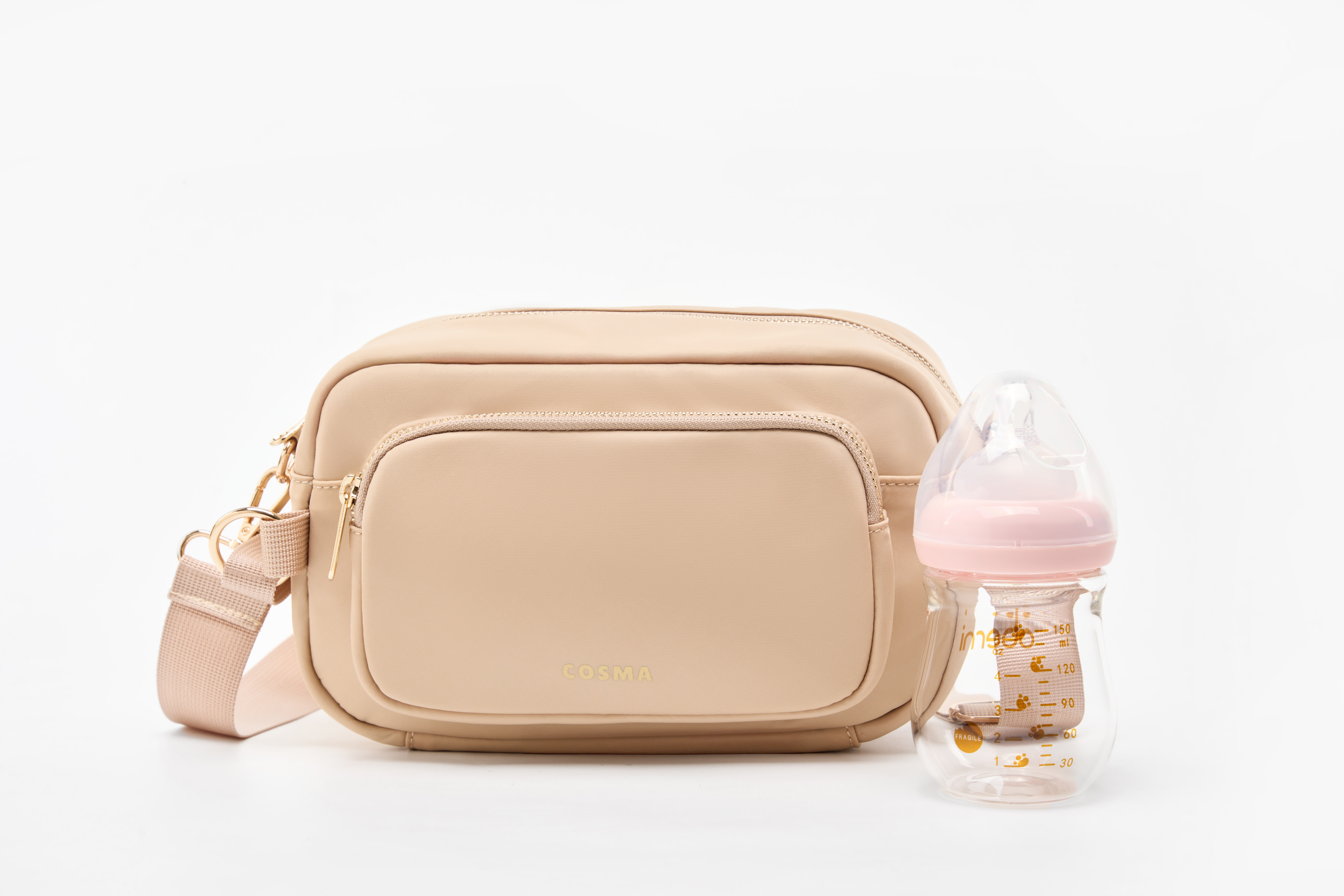 "Cosma Go" Wearable Cooler - Beige