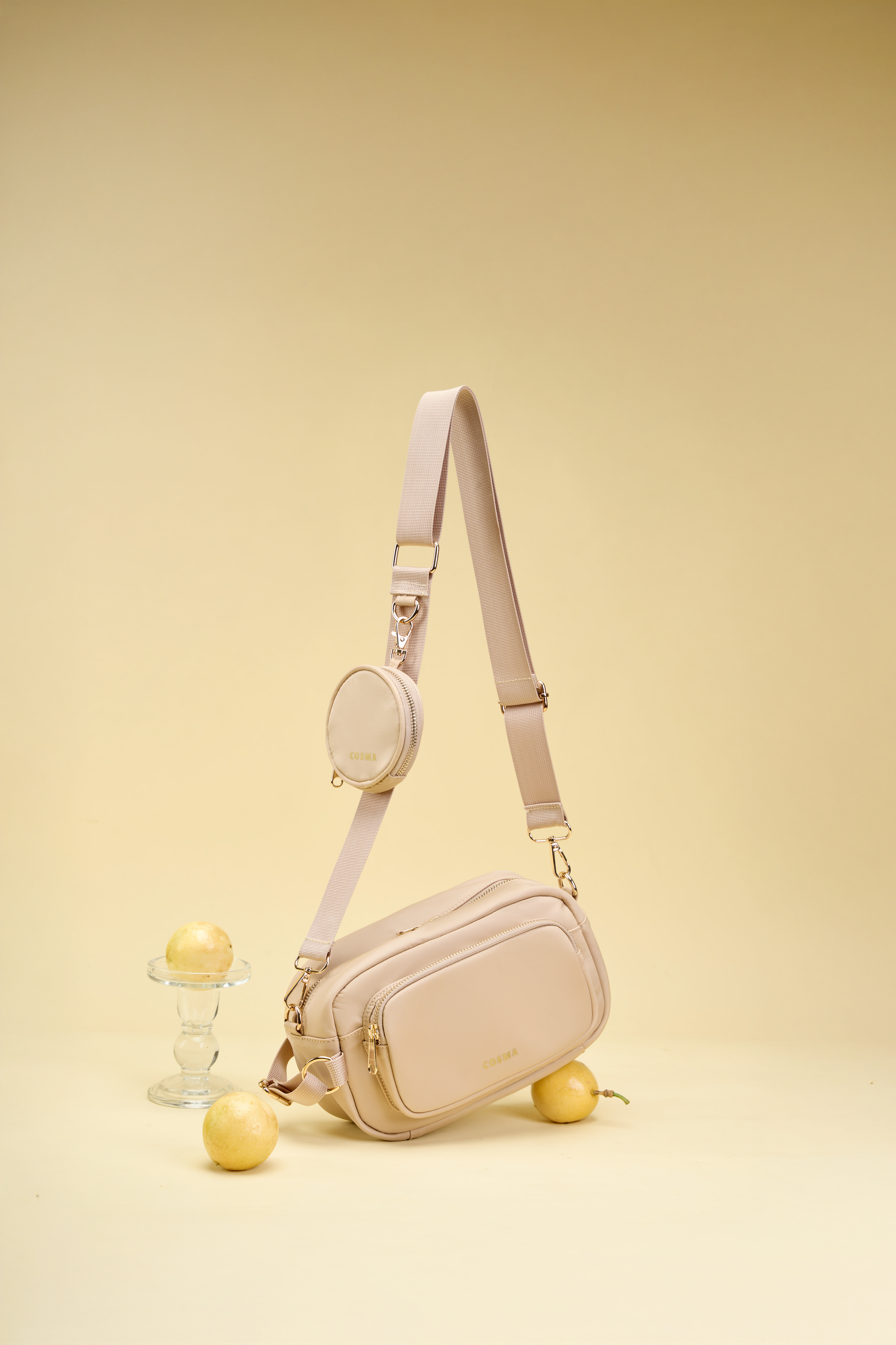 "Cosma Go" Wearable Cooler - Beige