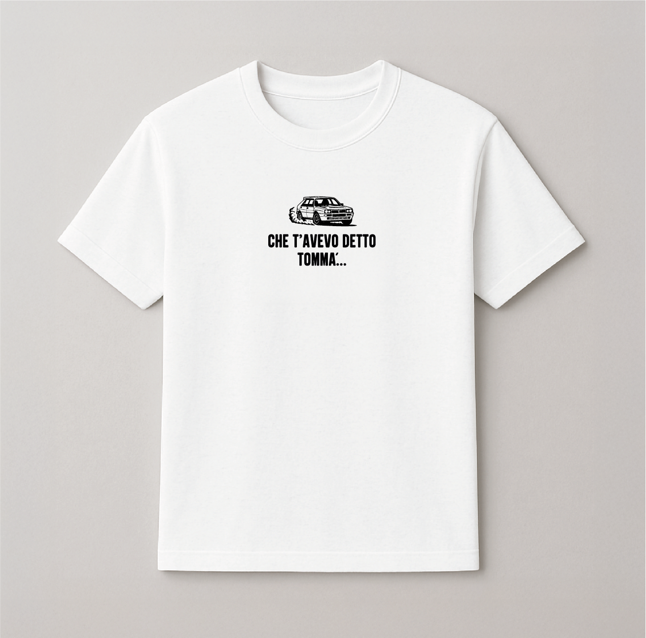 CHE T'AVEVO DETTO TOMMA