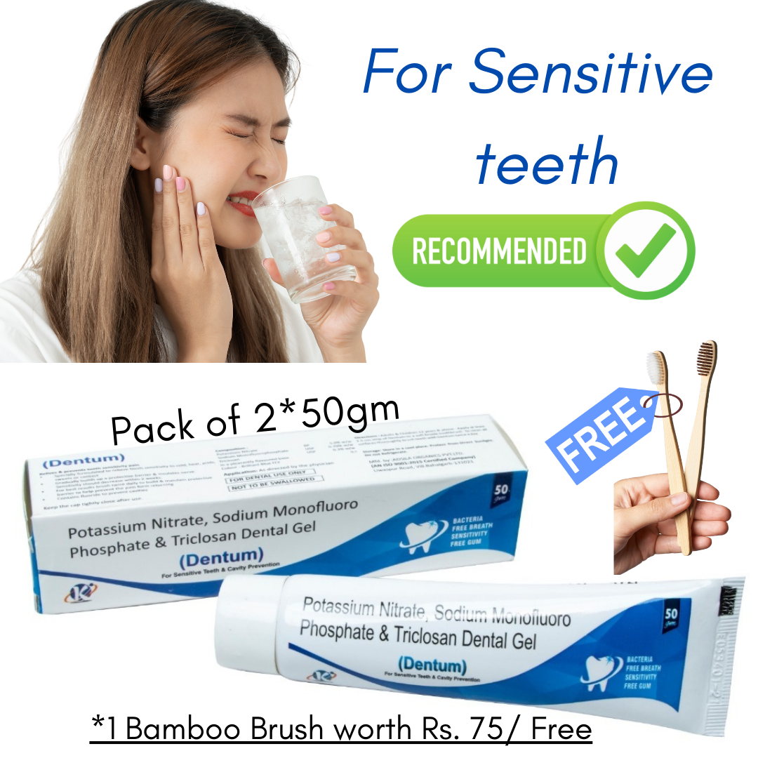 Dentum Dental Gel 50gm ( Pack of 2)