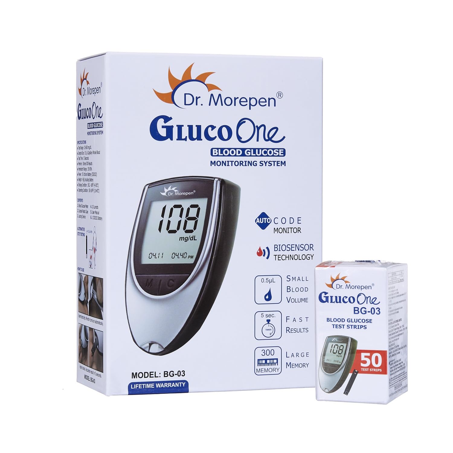 Dr. Morepen Gluco One BG-03