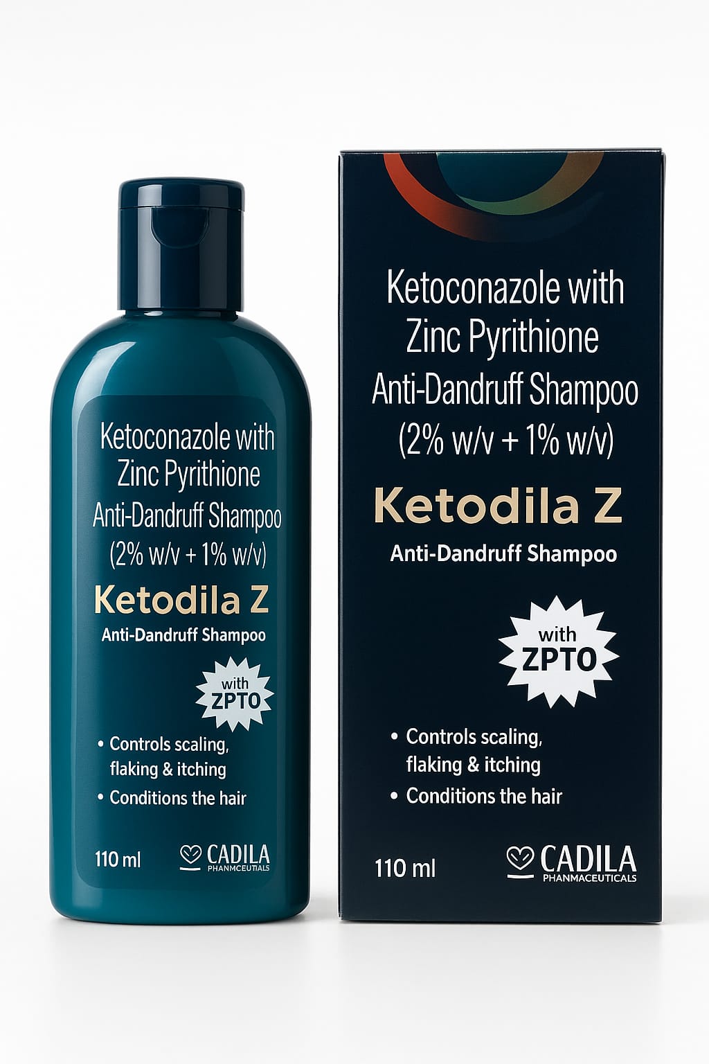 🧴 Ketodila-Z Anti-Dandruff Shampoo 110ml – Advanced Scalp Care Formula