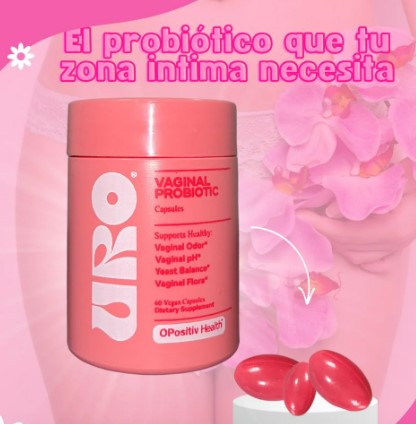 Probioticos Vaginales Uro 60 Capsulas