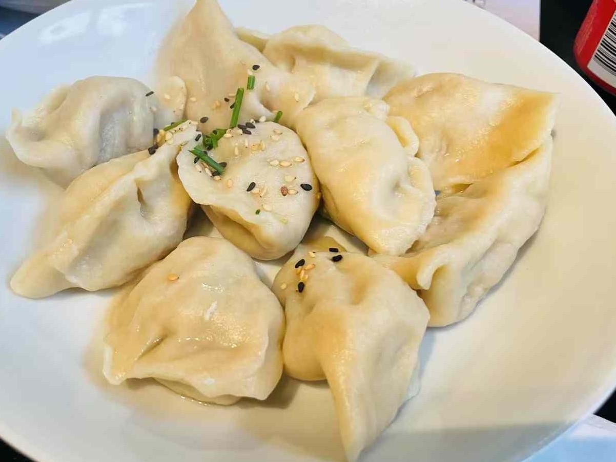 Dumplings with chicken & mushroom