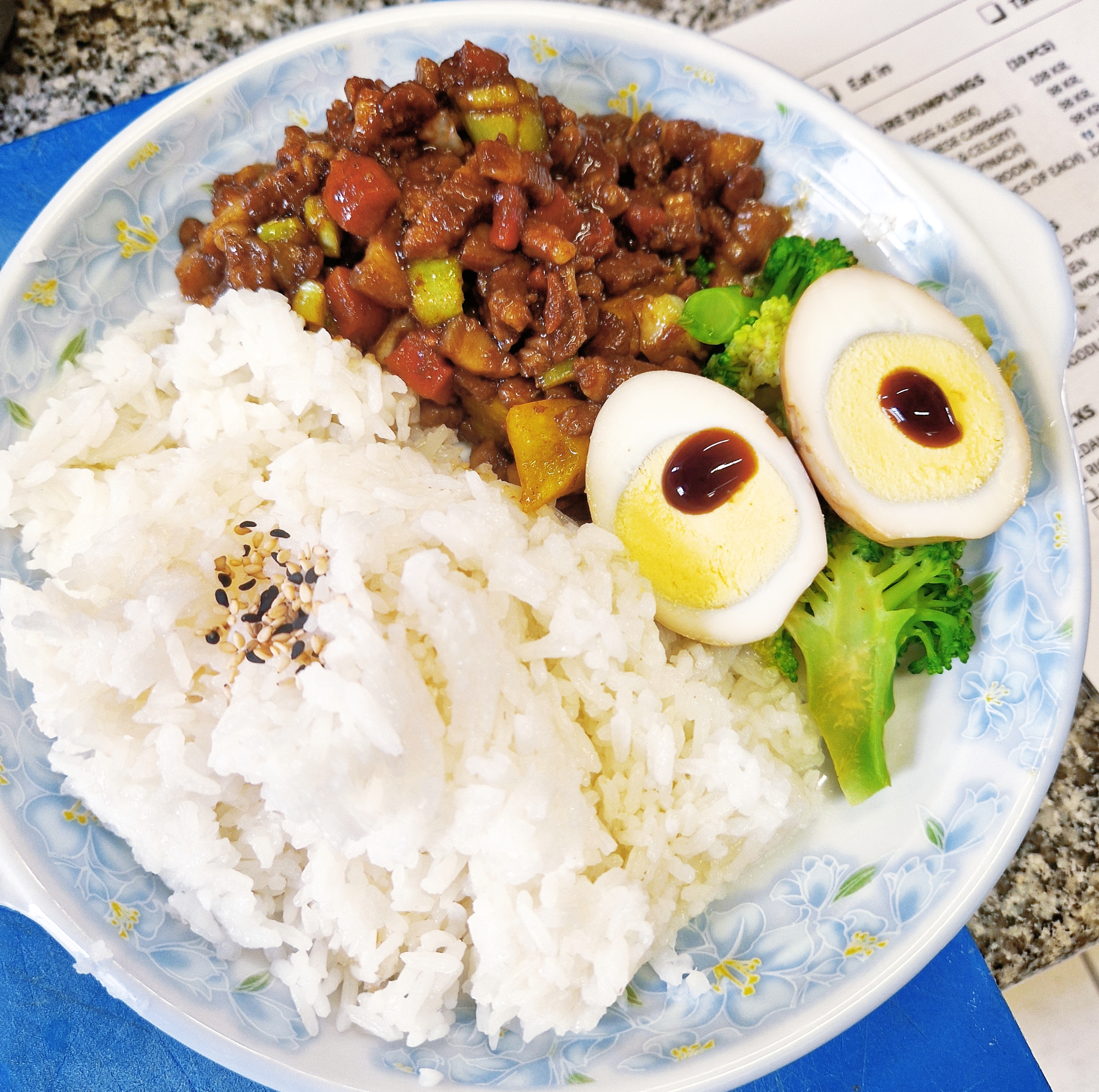 Braised pork with rice