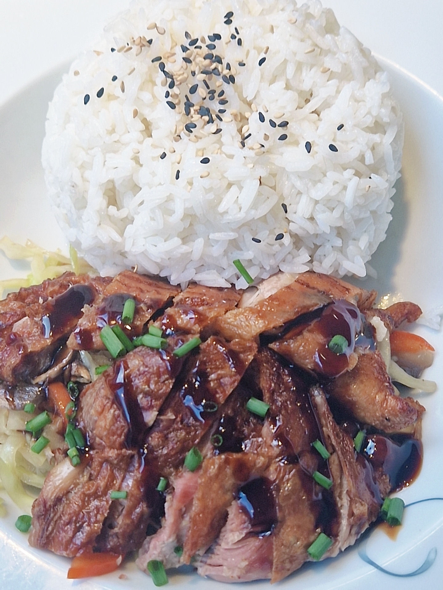 RICE WITH ROASTED DUCK