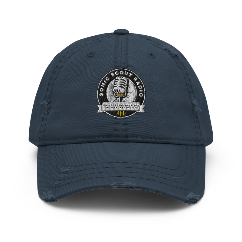 Sonic Scout Radio Distressed Baseball Cap