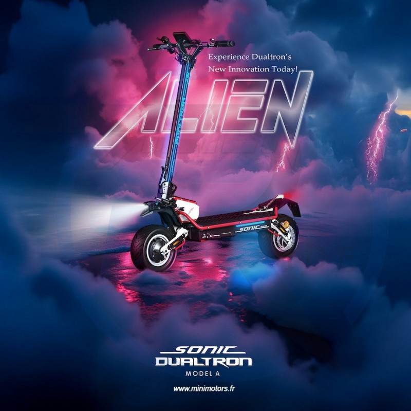TROTTINETTE ELECTRIQUE DUALTRON ALIEN 