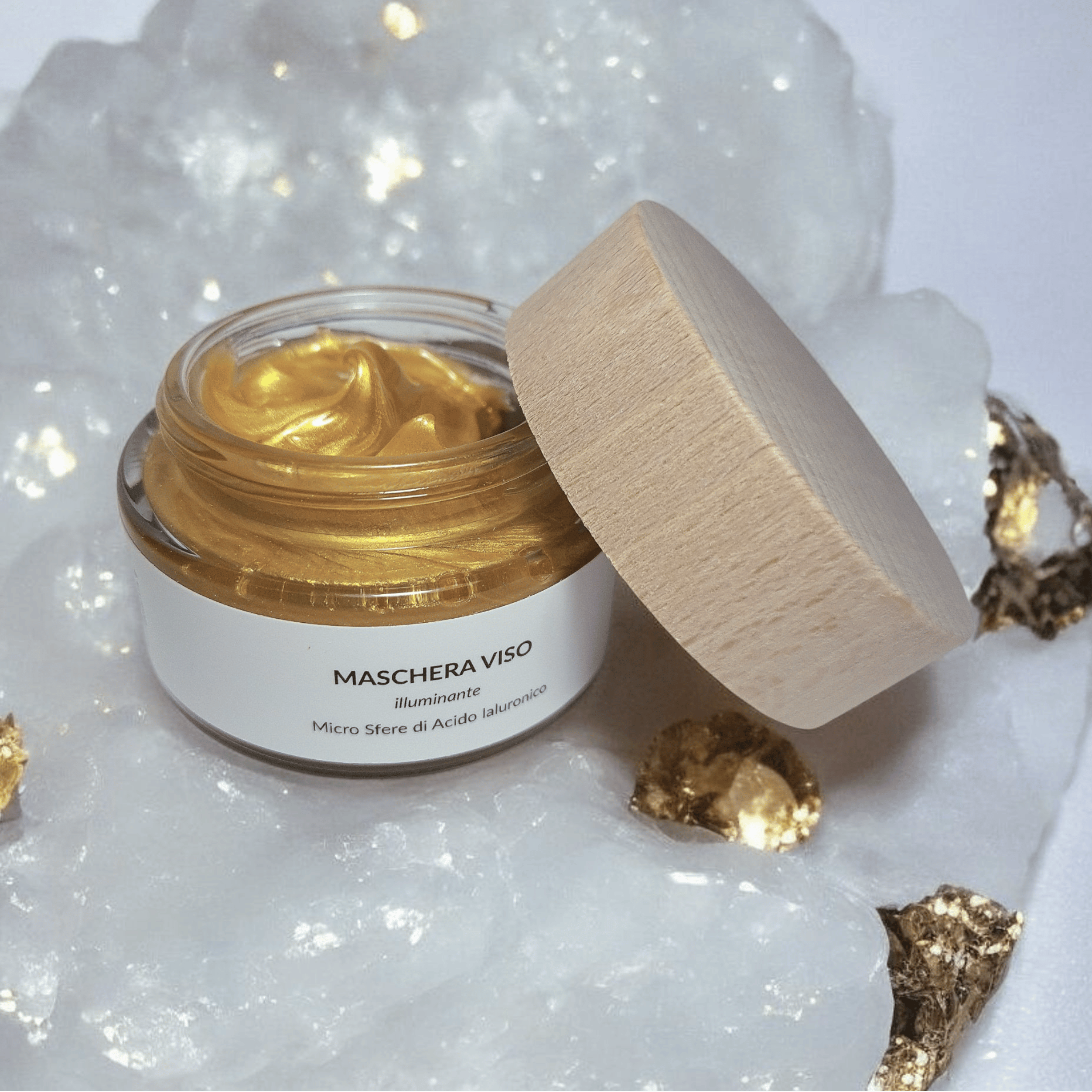 MASCHERA VISO  illuminante ORO  (50ml)