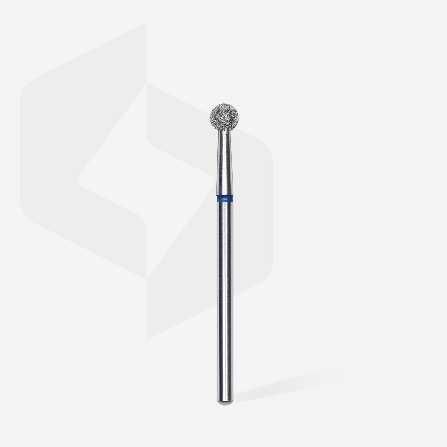 Punta diamantata per unghie sfera blu EXPERT diametro testa 4 mm