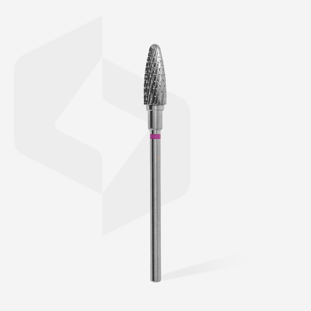 Punta per unghie in metallo duro viola mais EXPERT diametro testa 5 mm / parte di lavoro 13 mm