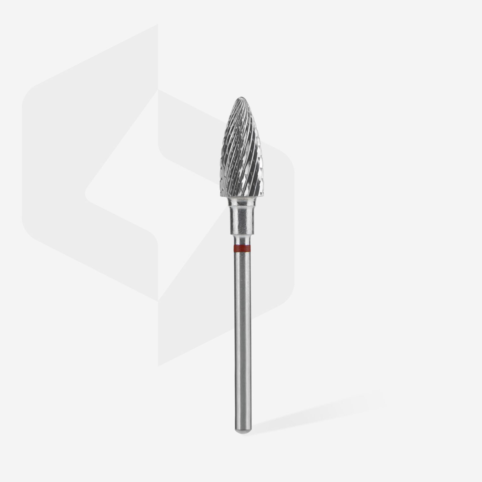 Punta per unghie in metallo duro pigna rossa EXPERT diametro testa 6 mm / parte di lavoro 14 mm