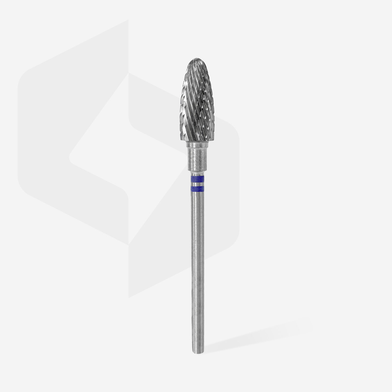 Punta per unghie in metallo duro per mancini blu mais EXPERT diametro della testa 6 mm / parte di lavoro 14 mm