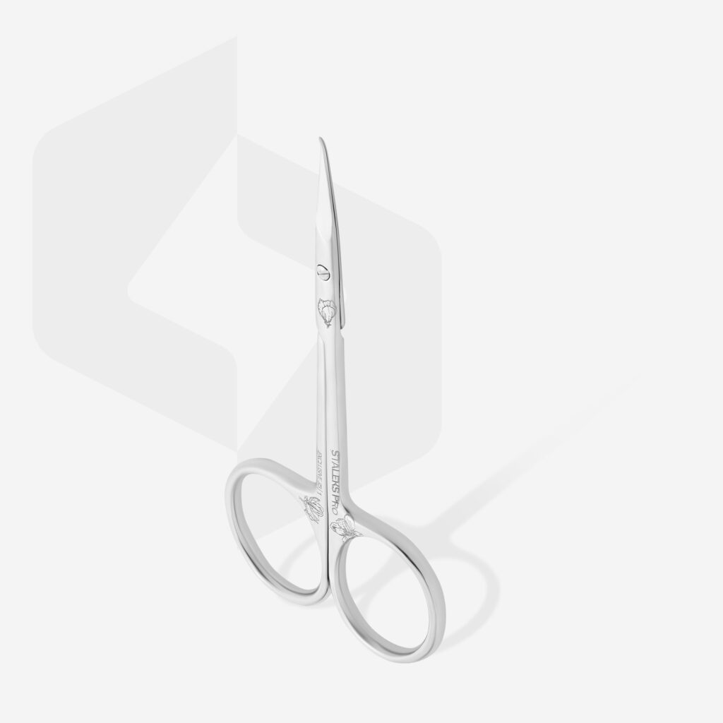 Forbici professionali per cuticole con gancio EXCLUSIVE 23 TIPO 1 (magnolia)