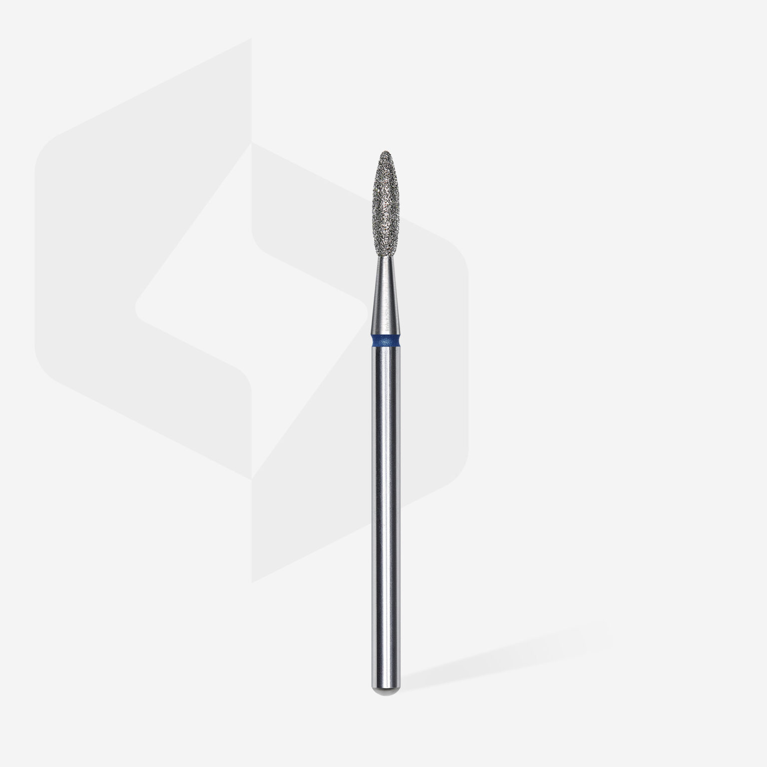 Punta diamantata per unghie blu fiamma EXPERT diametro testa 2,1 mm / parte di lavoro 8 mm