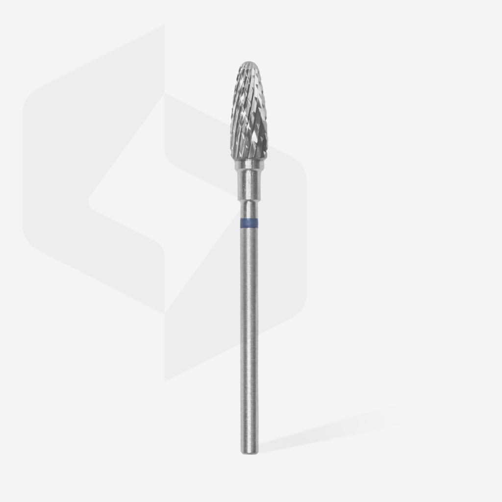 Punta per unghie in metallo duro blu mais EXPERT diametro testa 5 mm / parte di lavoro 13 mm