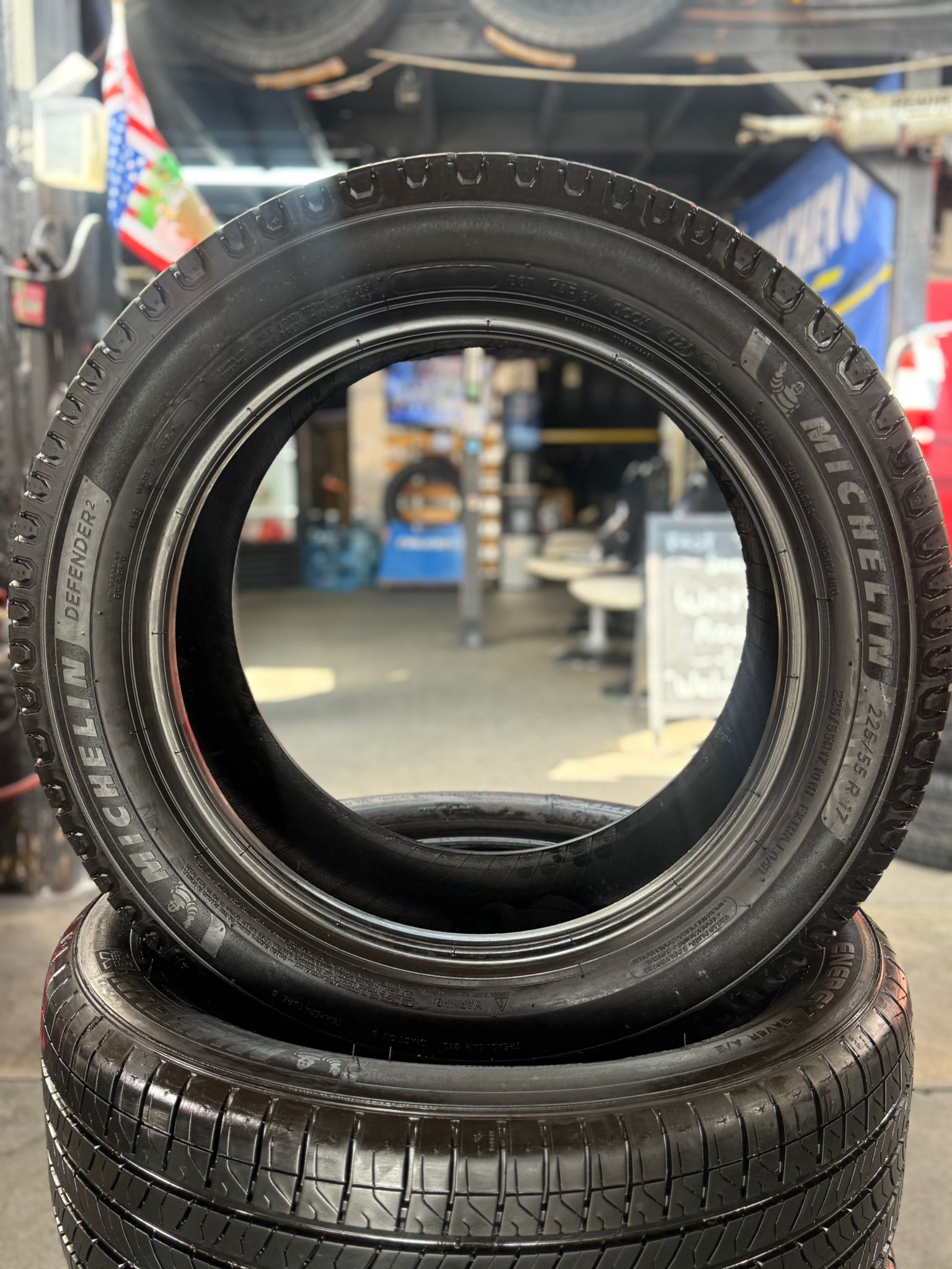 4 Llantas Seminuevas MICHELIN DEFENDER 2 – 225/55R17 – DOT 2024 – $450