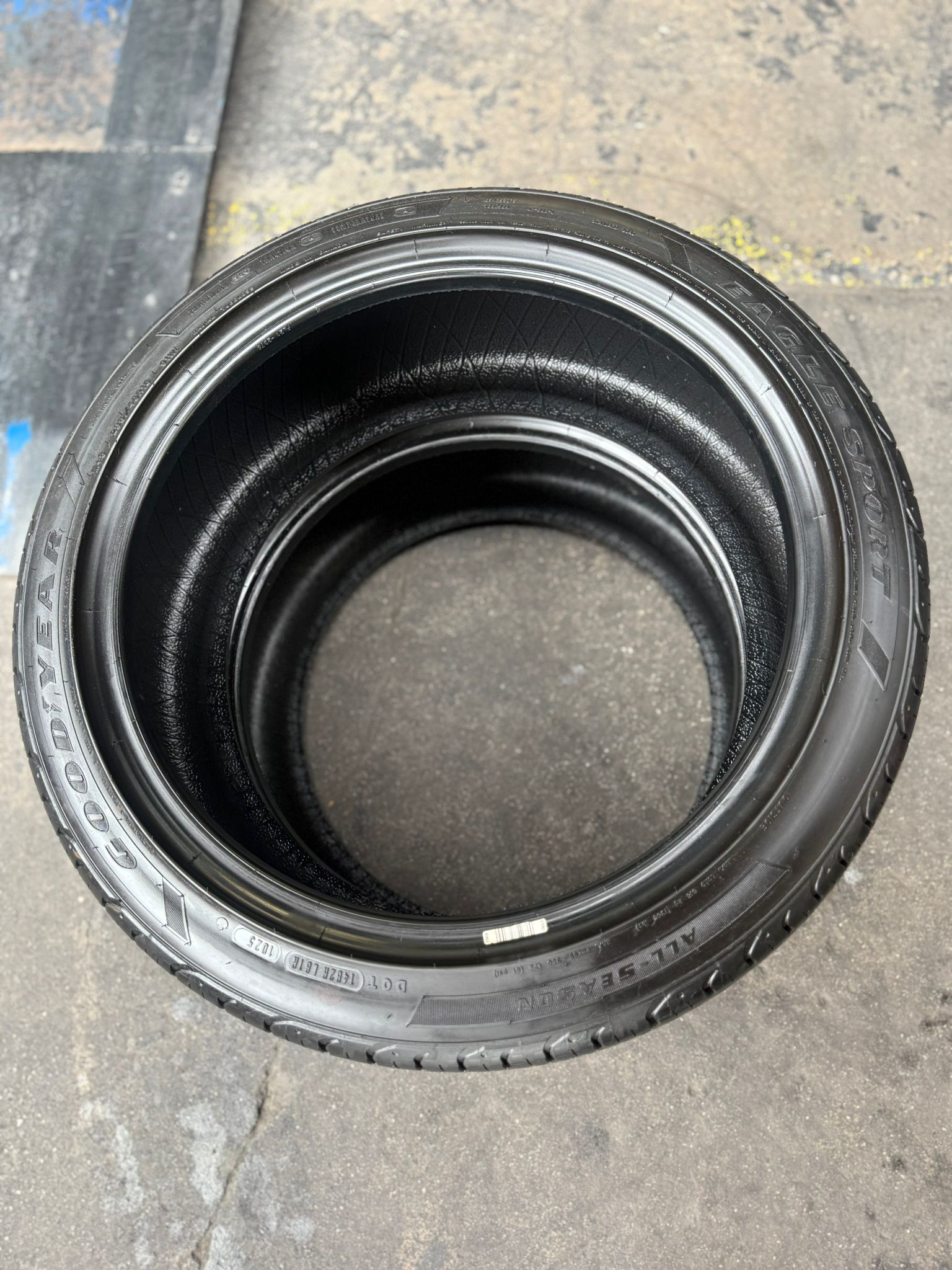 2 Seminew GOODYEAR EAGLE SPORT Tires – 235/40R18 – $200