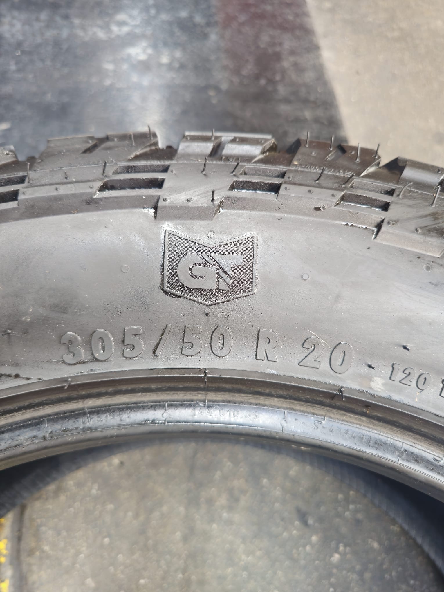 1 Seminew GENERAL GRABBER A/T – 305/50R20 – $170