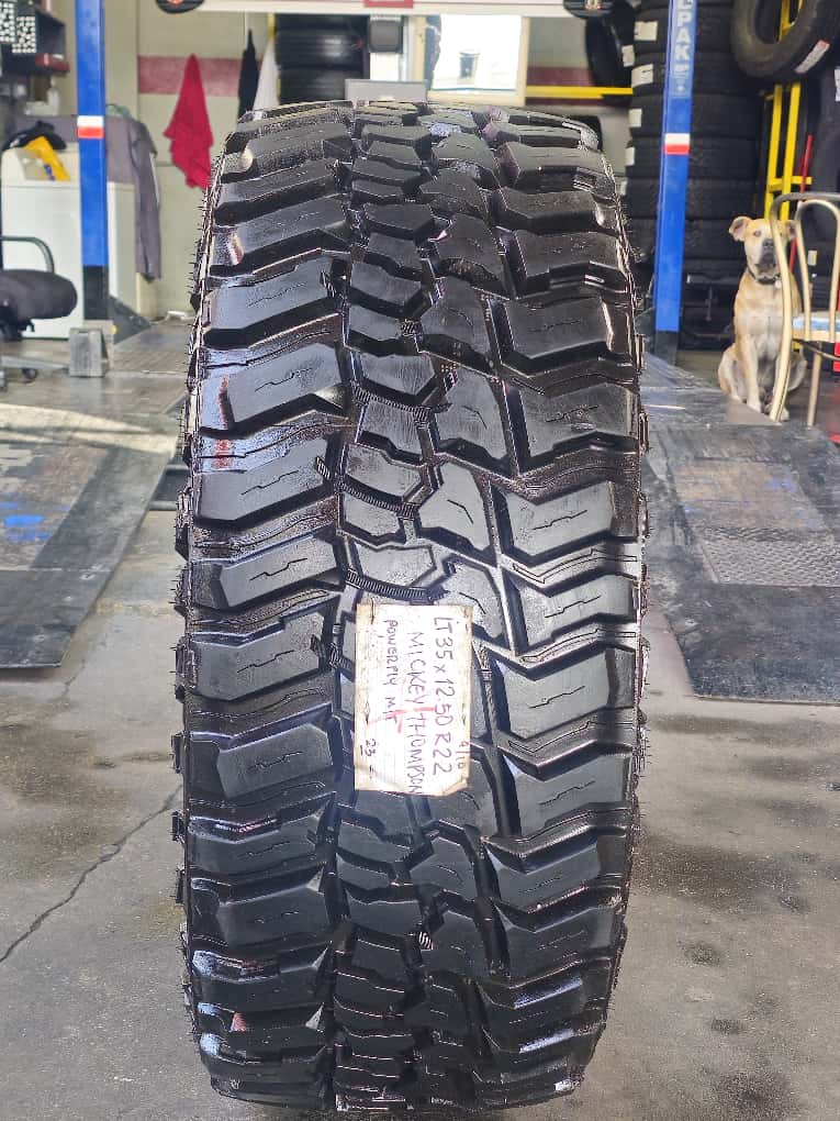 1 Seminew MICKEY THOMPSON POWER M/T – LT35X12.50R22 – $170
