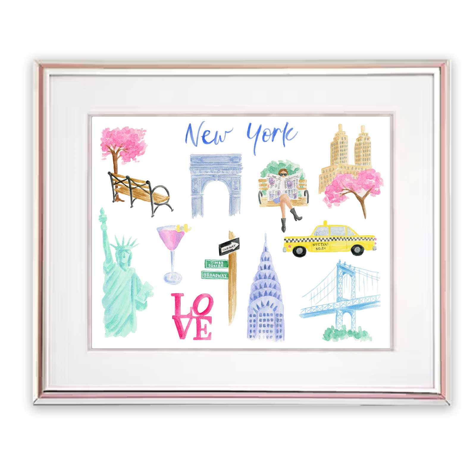 New York City Art Print