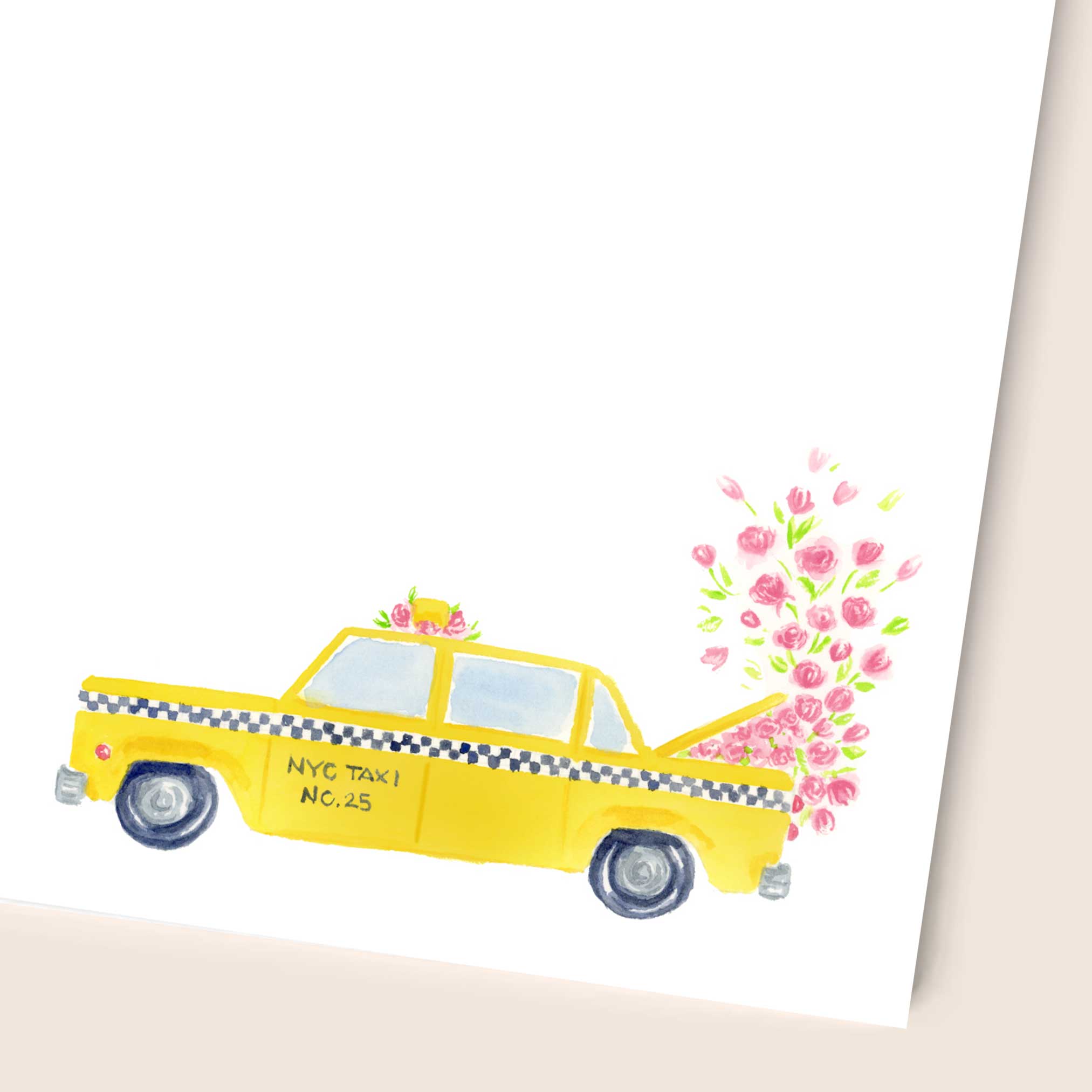 New York Taxi Notepad