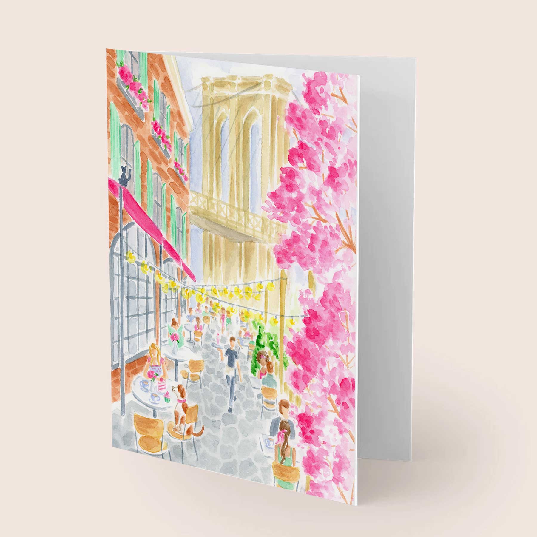 Brooklyn Bridge Greeting Cards