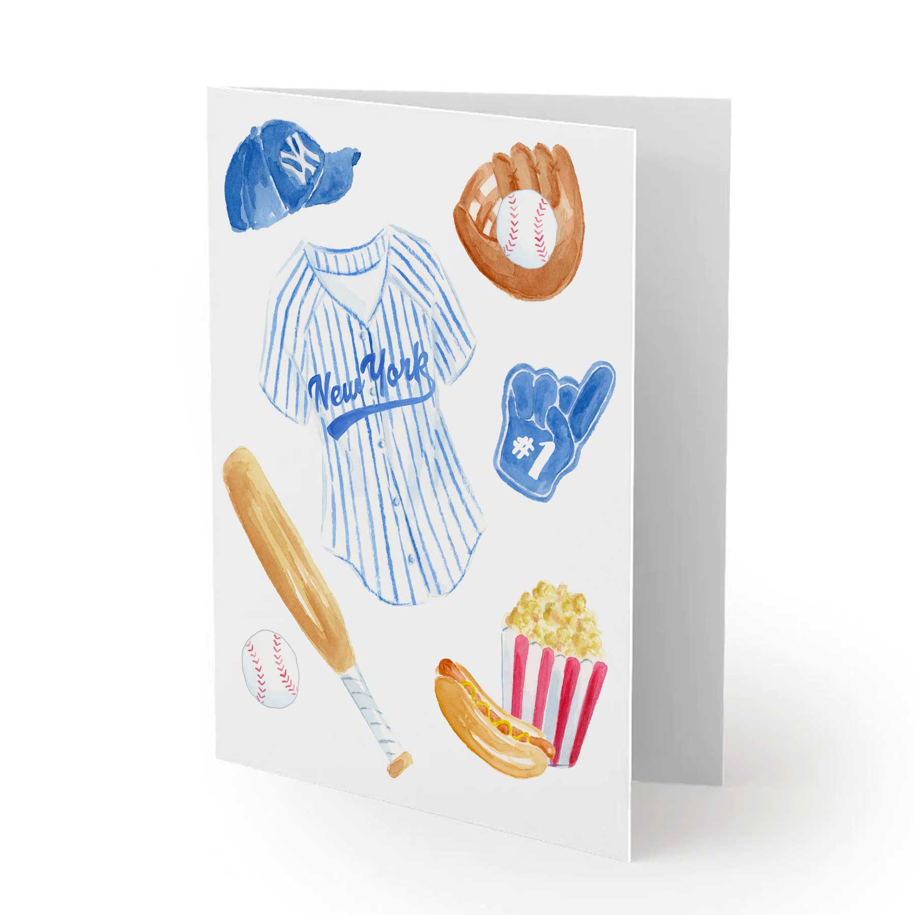 NY Yankees Greeting Card