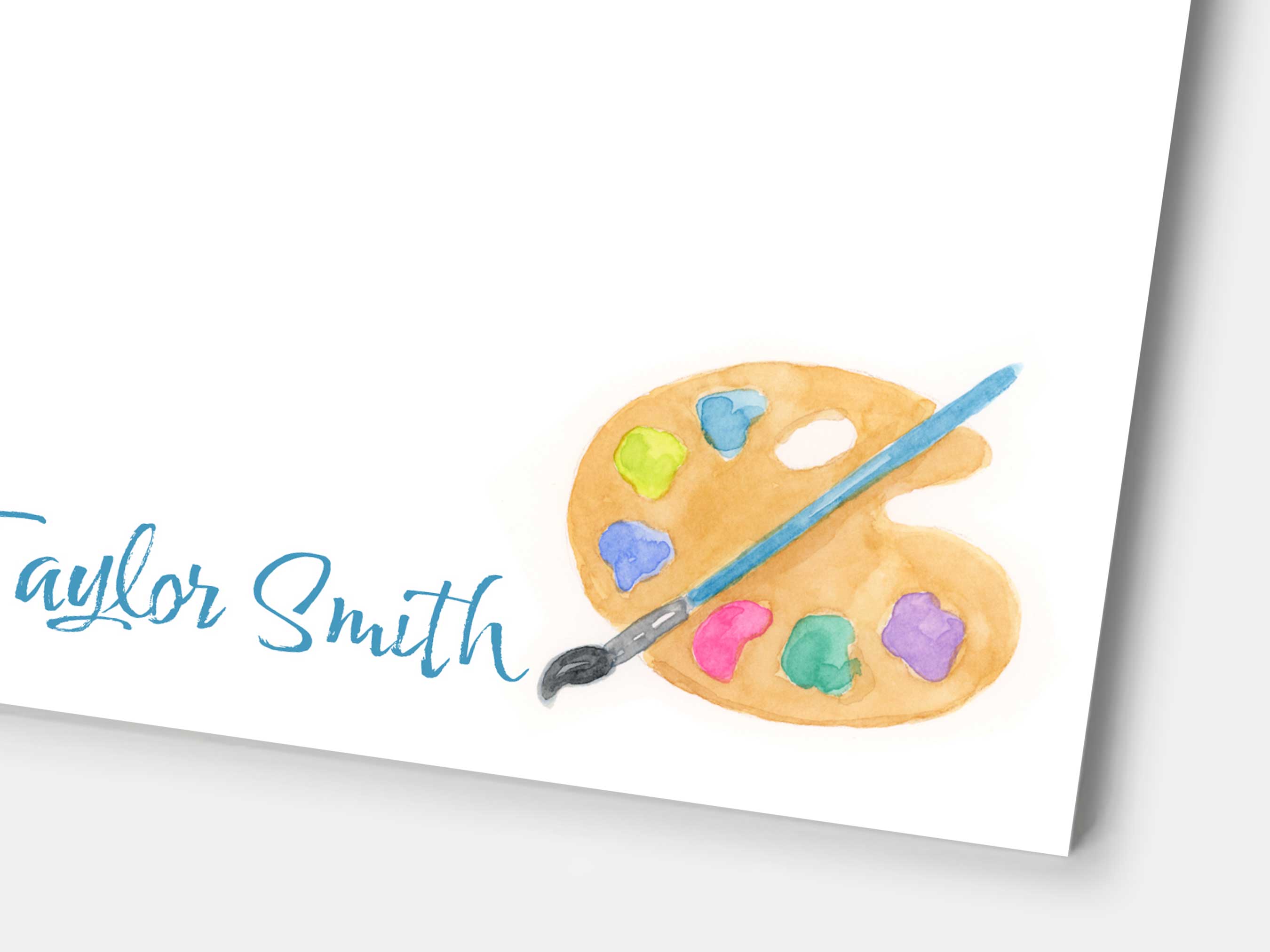 Personalized Artist Notepad