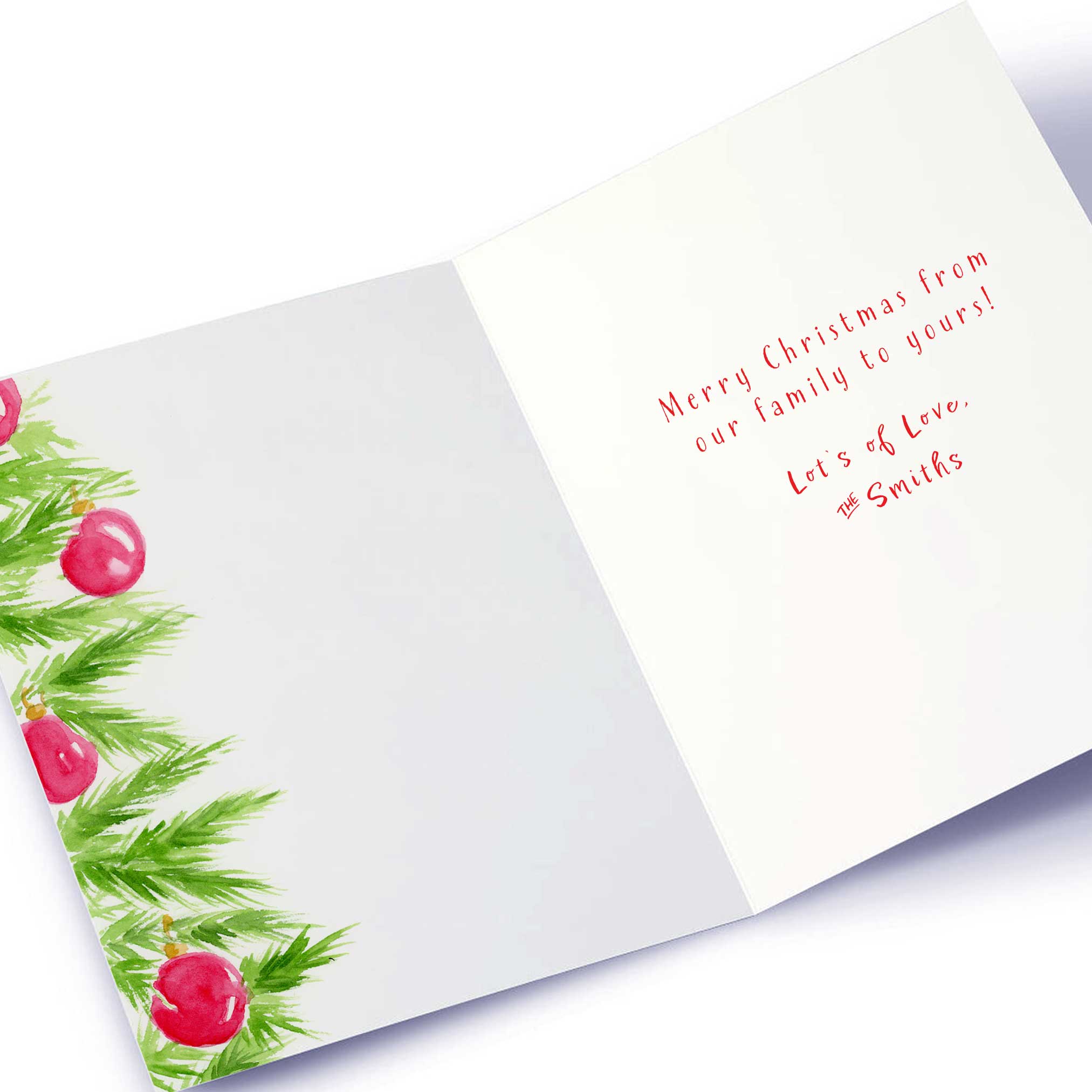 London Christmas Greeting Card