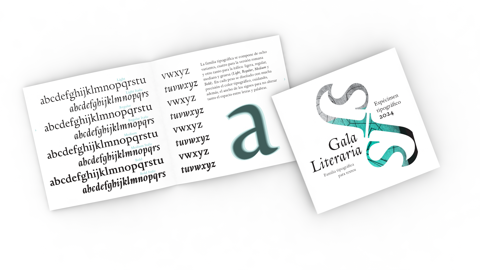 Familia tipográfica Gala Literaria