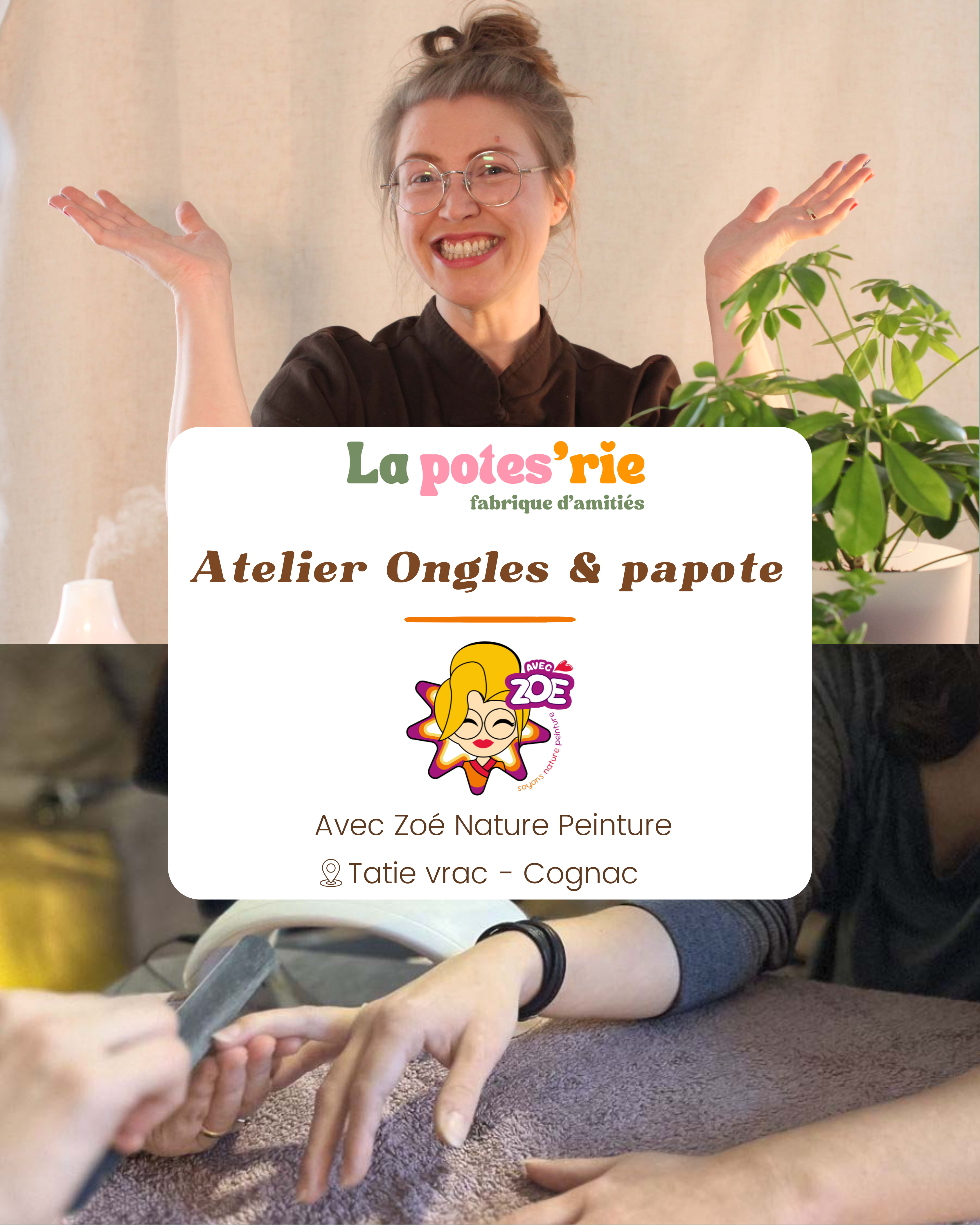 6 JUIN : Atelier ongles et papote đ
đŒđ§16h - 19h