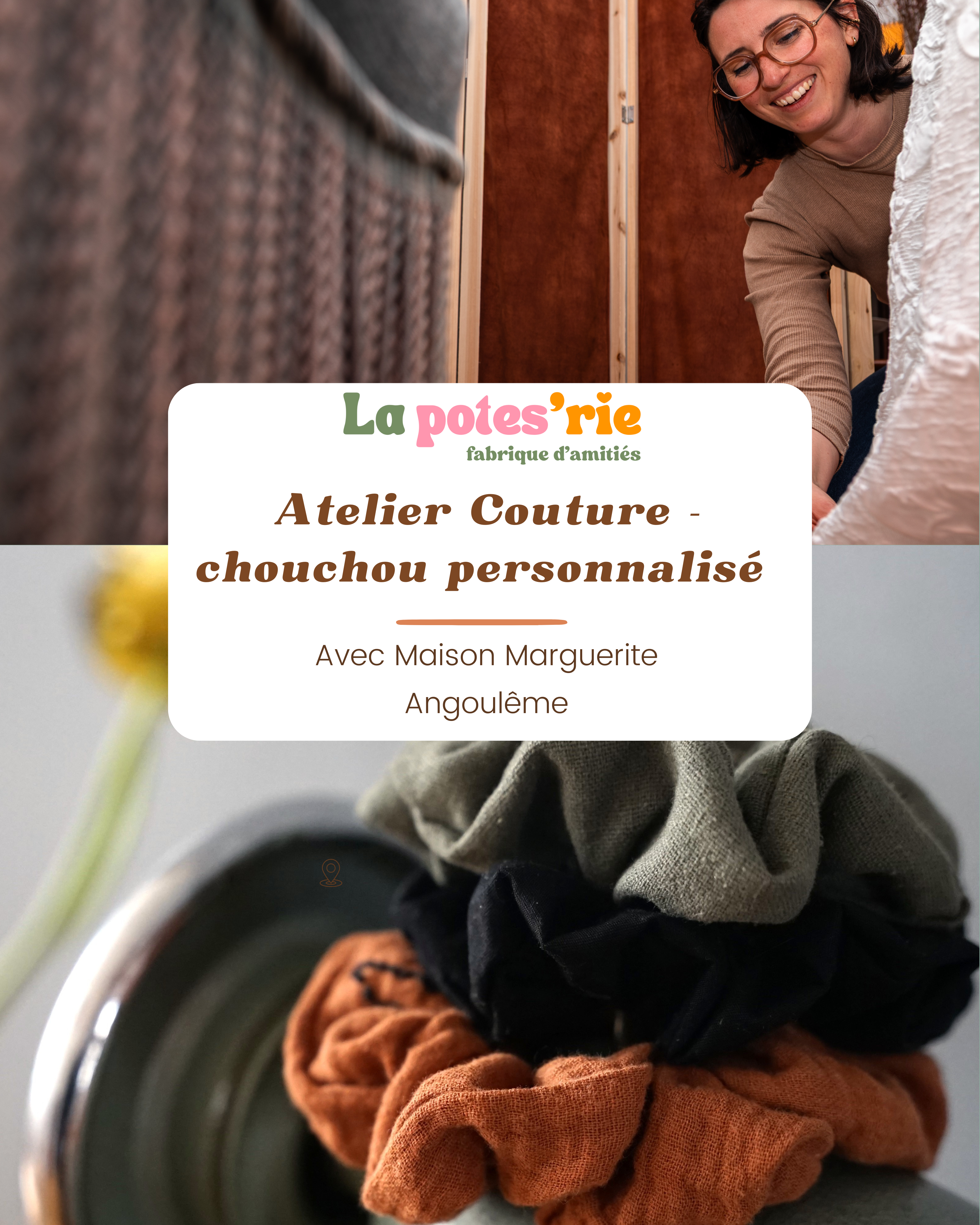 27 JUIN : Atelier Couture personnalisée 🪡 🌿 18h - 20h