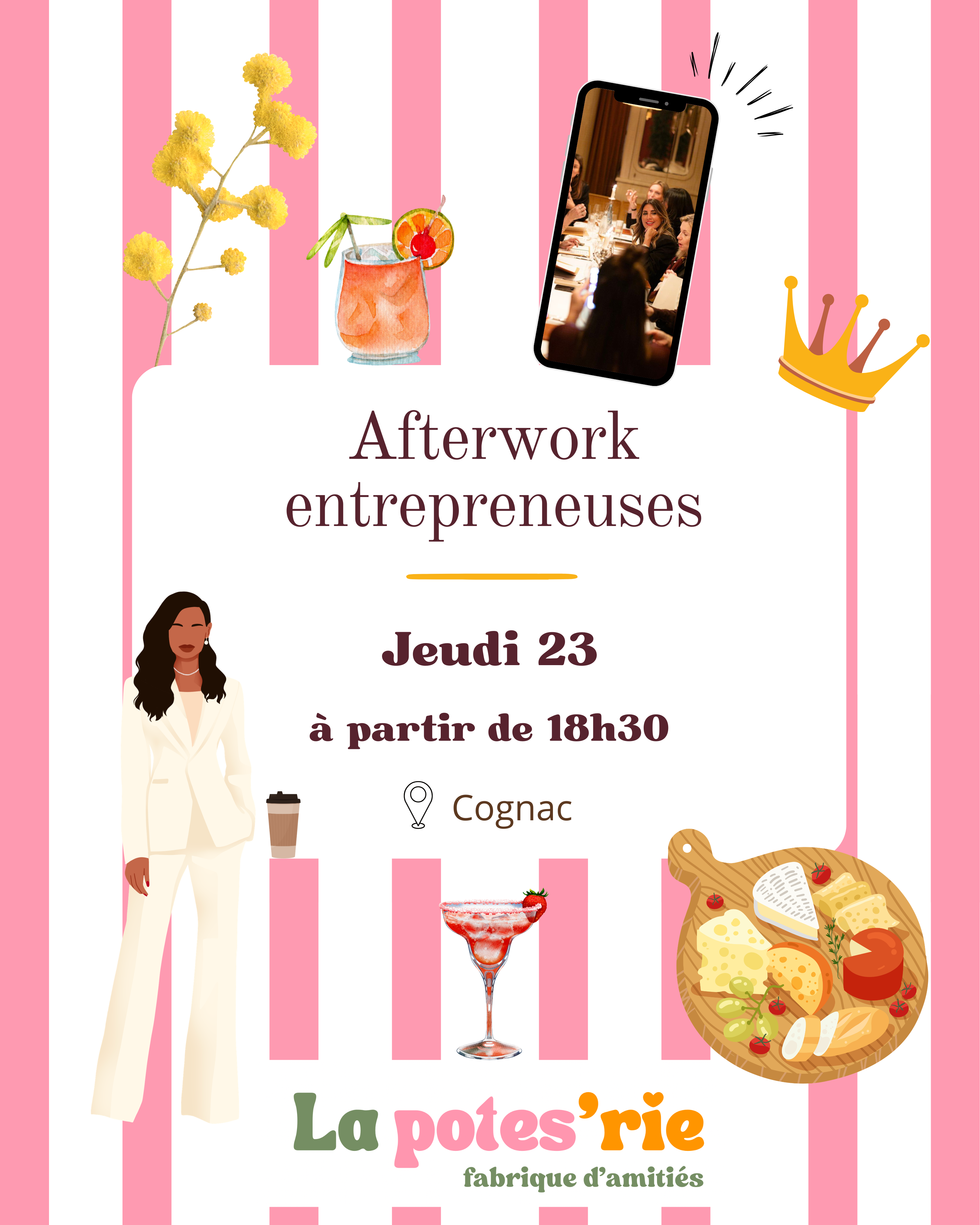 Afterwork entrepreneuses 