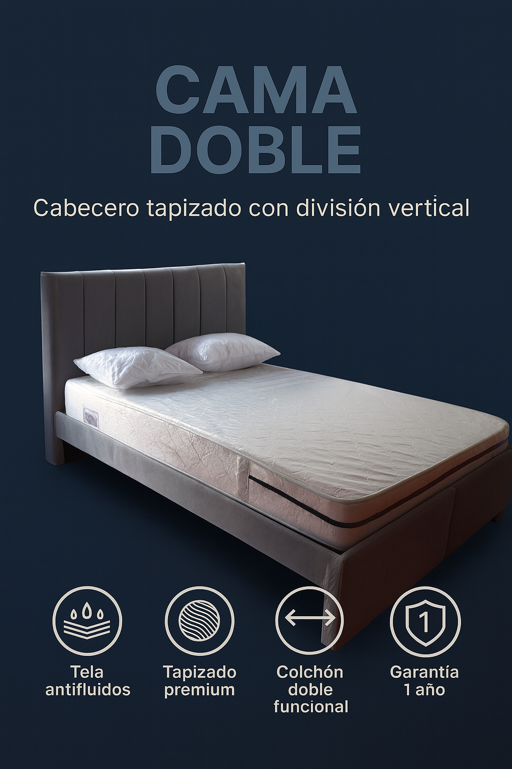 SOMIER DOBLE ELEGANCE PREMIUM