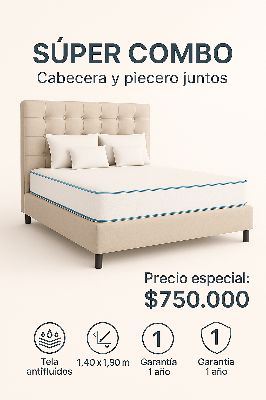 ¡Súper Combo Doble Ortopédico!