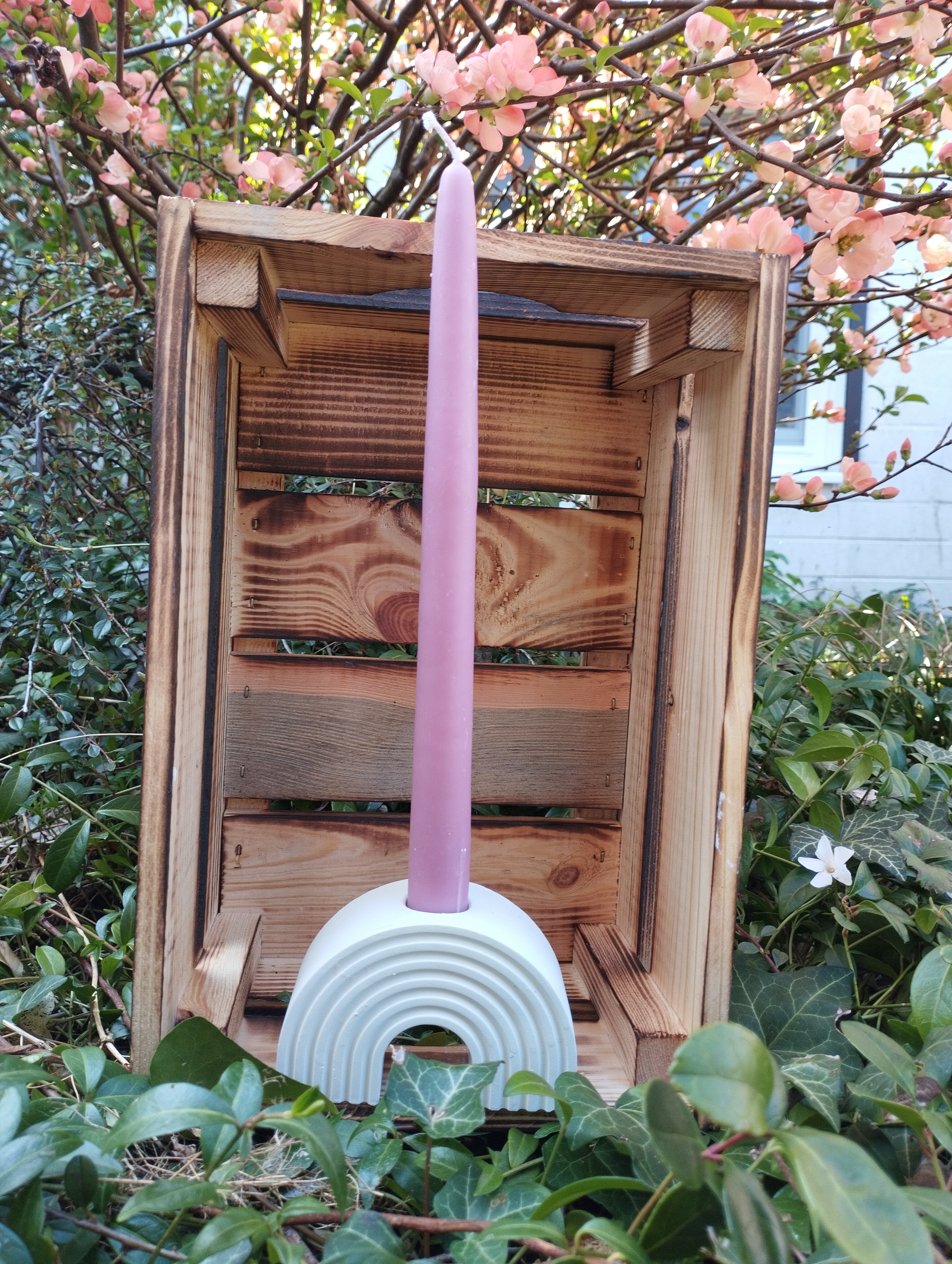 Kerzenhalter Regenbogen für Stabkerzen