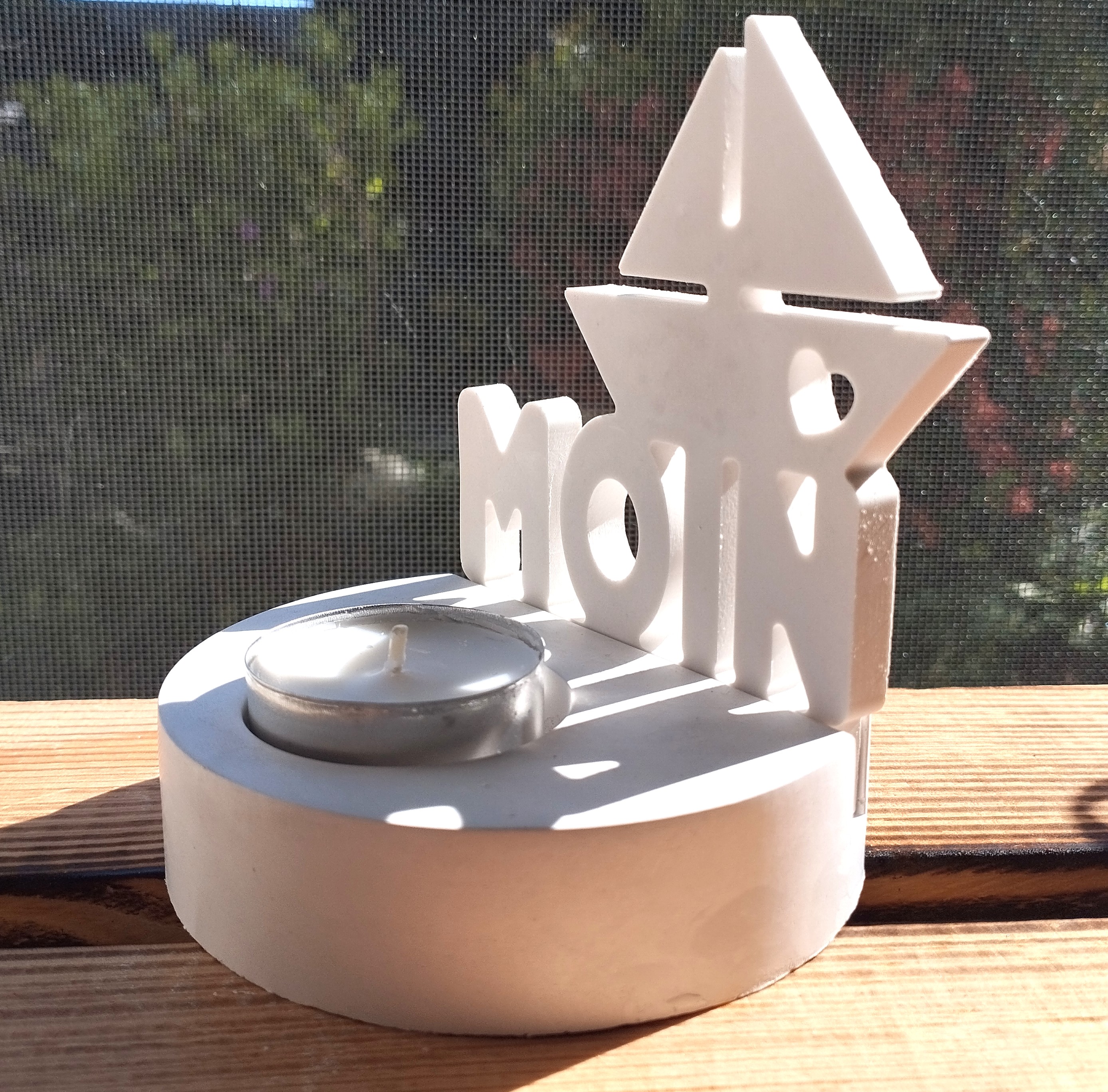 Teelichthalter 'MOIN'